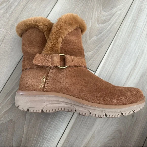 Skechers Slip-Ins Easy Going Dreamers Move Boots Women’s 8 Chestnut Relaxed Fit - Picture 11 of 15